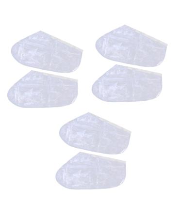 minkissy 3 Pairs Feet Peeling Mask Treatment Foot Soak Foot Peel Booties Foot Care Peeling Feet Foot Peeling Mask Foot Moisturizing Socks Foot Mask Exfoliating White Hand Mask