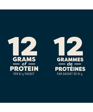 Quaker Protein+ Banana Nut Instant Oatmeal 366g | 12 Grams of Protein per Serving | Source of Fibre | No Artificial Colours or Flavours | Made with Whole Grain Canadian Oats Banana Nut 366 g (Pack of 1) - Buy Online on GoSupps.com