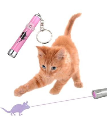 Ofanyia Teasing Light Projecting Infrared Pen Cat Toy with Mouse Image - Buy Online on GoSupps.com