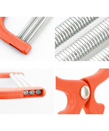 Facial Hair Epilator - Pain-free Hair Removal for Eyebrows and Upper Lip - Handheld and Portable - Coral Pink - Buy Online on GoSupps.com