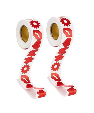 VINTORKY 2 Rolls Sun Stickers Tanning Stickers Tanning Stickers Body Stickers for Tanning Self-Adhesive Stickers Body Tanning Stickers