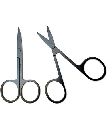 CanEve Craft Scissors Stainless Steel Professional Nail Scissor Manicure for Nails Eyebrow Nose Eyelash Cuticle Scissors Curved Pedicure Makeup Tools Scissors - Buy Online on GoSupps.com
