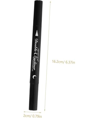 VINTORKY 4pcs Liquid Eye Liner Waterproof Makeup Eyeliner Stamp Abs Makeup Pencils for Eyes Black - Buy Online on GoSupps.com