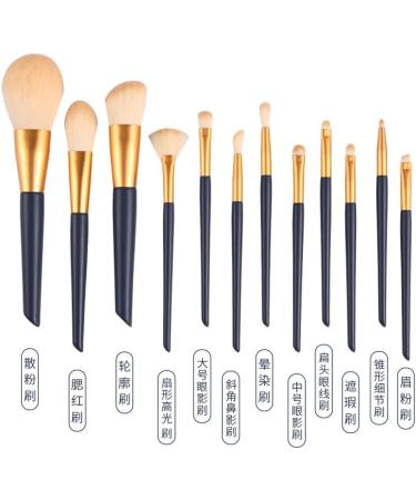 Makeup Brushes Premium Synthetic Makeup Brush Set Professional Blush Contour Eye Make Up Brush Kit 12-ESSENTIALS KIT Pink - Buy Online on GoSupps.com