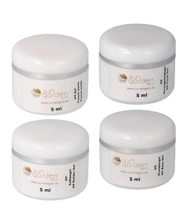 Buy UV Classic Gel Set 5ml with Brush Set - International Shipping on Quality Nail Products - Buy Online on GoSupps.com
