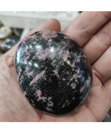 1PCS Natural s and Minerals Plum Blossom Tourmaline Tumble Palm - Buy Online on GoSupps.com