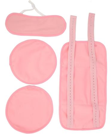 Eco-Friendly Castor Oil Packing Set - Reusable Soft Adjustable Breast Inserts & Washable Neck/Waist Wrap for Insomnia Relief - Buy Online on GoSupps.com