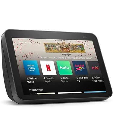 Echo Show 8 (2nd Gen 2021) | HD Smart Display with Alexa & 13 MP Camera | Charcoal - Buy Online on GoSupps.com