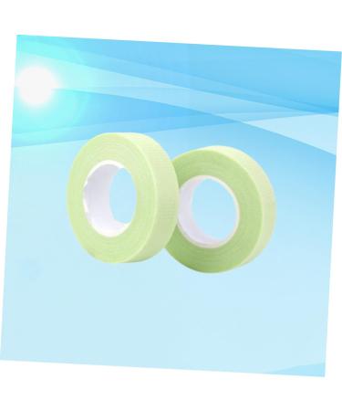 Housoutil 6 Pcs Eyelash Patches - Green Adhesive Fabric Tape for Eyelash Extensions & Crafts | Breathable 4.8x4.8cm Lash Tape - Buy Online on GoSupps.com