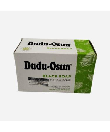 Dudu Osun Black Natural African Soap Exfoliate Cleanse Nourish Refresh Scrabe Your Skin with Bars Made of Pure Natural Ingredients Shea Butter And Aloe Vera (4 Packs)