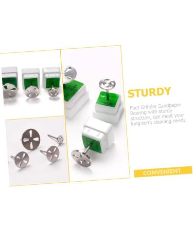 Healeved Foot Bearings Foot Dead Skin Sandpaper Bearing Electrical Tools Feet Sanding Paper Bearing Foot Grinding Bearing Sanding Disc Bearing Universal Feet Bearing Small - Buy Online on GoSupps.com