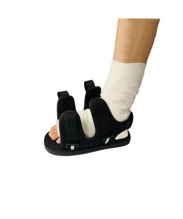 Post Op Shoe for Broken Foot or Toes Adjustable Medical Walking Shoe for Post Surgery Surgical Walking Boot Cast Medical Boot with Foot Cast Cover Soft Sole Universal For Left And Right Feet (1 pack) Medium