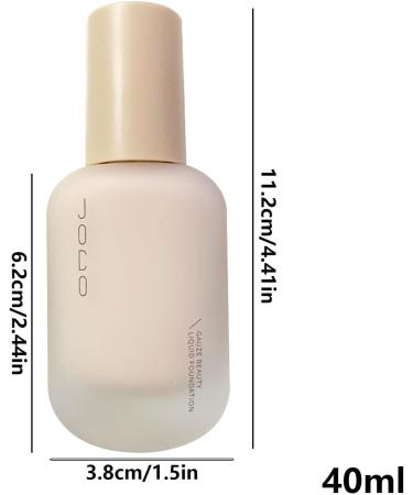 Dry Skin Foundation | Creamy Natural Foundation | Heat & Sweat Resistant Matte Concealer Lightweight Liquid Moisturizing Brightening Foundation for Makeup Puchen - Buy Online on GoSupps.com