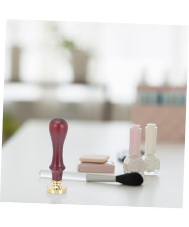 DOITOOL 1pc Dispensing Plate Tool Coffee Concentrate Makeup Blush Pressing Seal Mold Letter Sealing Wax 1 count (Pack of 1) Brown - Buy Online on GoSupps.com