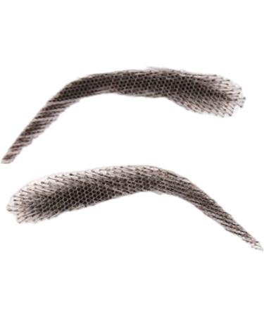 Sourcils artificiels - 1 paire de sourcils r utilisables | Extensions de sourcils faites la main en cheveux naturels | Sourcils cosm tiques respirants pour costumes cosplay maquillage ZL1 - Buy Online on GoSupps.com