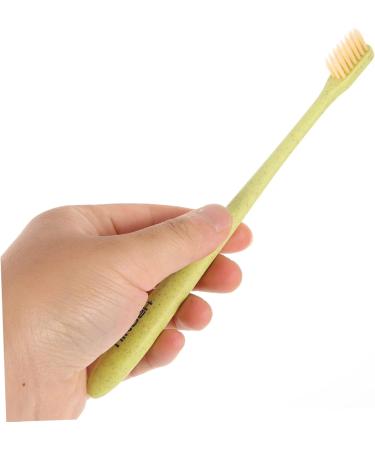 Gatuida Travel Toothbrush Set - 4 Small Head Cotton Brushes for Easy Packing | Plastic Travel-Friendly 1 Pack - Buy Online on GoSupps.com