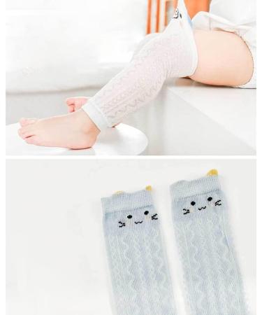 Baby Leg Warmers Mesh 5 Pairs - Stretchy & Breathable Cotton Toddler Leg Sleeves - Buy Online on GoSupps.com