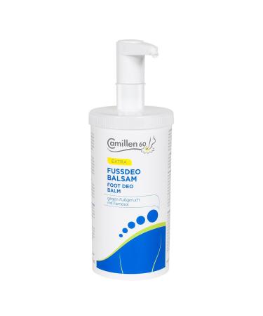 Foot deodorant balm Camillen 60 foot cream with camomile menthol for foot odor 450ml with dispenser