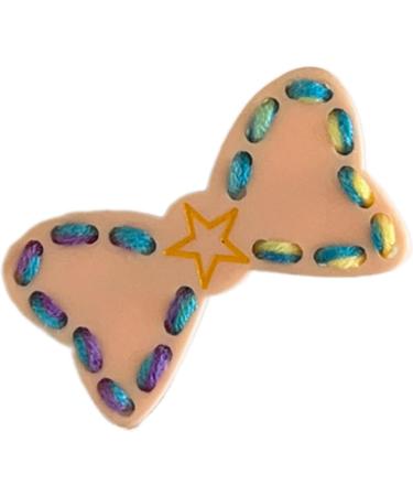 Cute Barrettes Clip Sweet Mini Braided Bow Colorful Hairpin Y2K Girls Harajuku 2000s Hairpin Women Girls Hair Clips For Thick Hair - Buy Online on GoSupps.com