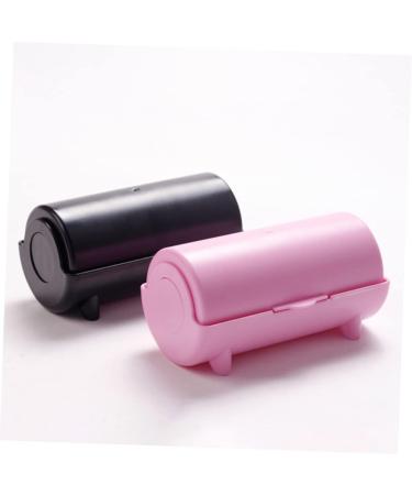 POPETPOP 1 Roll Stamp blotting paper nail art accessory nail kits nail oil absorbing paper sticky remover printing oil removal paper printing oil remover plastic abs wet wipes special 11.5x6cm Black - Buy Online on GoSupps.com