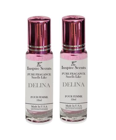 Smell Like Delina Pour Femme Roll On Oil 12ml (Pack of 2)