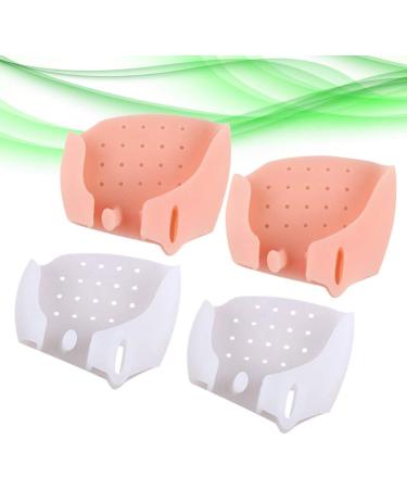 Toe Finger Straightener & Bunion Cushions 2 Pairs of Hammer Separators & Pads for Pain Relief | International Shipping Available - Buy Online on GoSupps.com