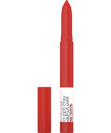 Maybelline New York Lipstick Super Stay Ink Crayon Matte and Long-lasting No. 115 Know No Limits 1.5 g - Buy Online on GoSupps.com