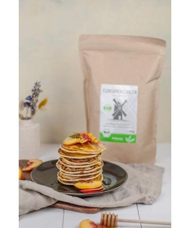 Organic Flea Seed Shells 1000g | 99% Pure Psyllium Husk | Raw Food Quality | Low Carb - Biocontor - Buy Online on GoSupps.com