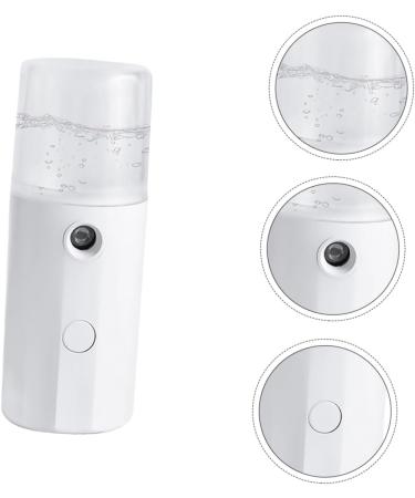 BELLIFFY 1pc Hydrating Instrument Mini Mister Electric Mist Sprayer Face Steamer Cool Facial Mister White Abs - Buy Online on GoSupps.com