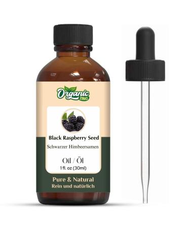ORGANIC ZING ORGANIC ZING Black Raspberry Seed (Rubus Occidentalis) Oil | Pure & Natural Carrier Oil for Skincare and Hair Care - 30ml