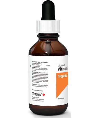 Trophic Vitamin D3 (Liquid) 50ml - Buy Online on GoSupps.com