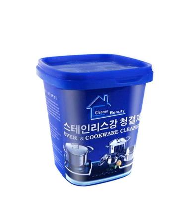 Cookware Cleaning Paste Cookware Rust Removal Paste Kitchen Stainless Steel Cleaner Decontamination Paste for Cleaning The Bottom of The Pot Shakven