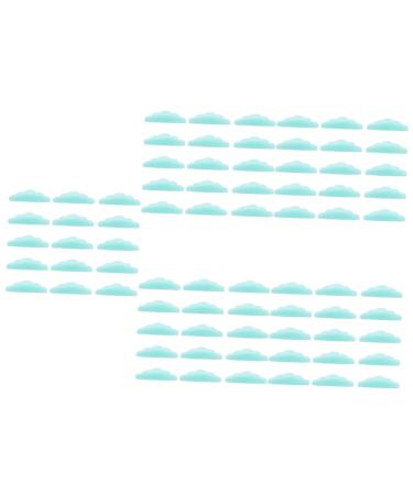 Ipetboom 75 Pairs Eyelash Lifting Pad Reusable Eyelash Lift Pad DIY Eyelash Lift Pad Makeup Gadgets Pink Eyelash Curler Strawberry Accessories Lash Rods Cosmetic Silica Gel Silicone Gasket