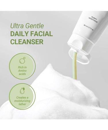 Beplain Greenful pH-Balanced Cleansing Foam 5.4 fl oz - Gentle Natural Face Wash for Acne Prone Skin - Buy Online on GoSupps.com