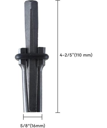 FLK Tech 5 SET 5/8 Plug Wedges and Feather Shims Concrete Rock Stone Splitter Hand Tools 16mm - Buy Online on GoSupps.com
