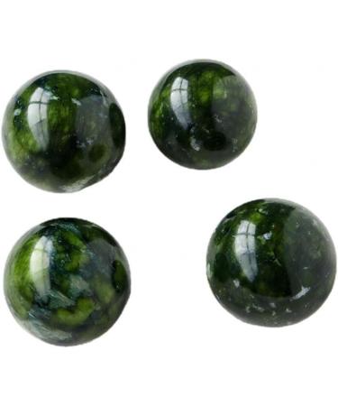 40mm Natural Jade Baoding Balls for Fitness | Healing Quartz Handball for Relaxation & Massage Therapy - Buy Online on GoSupps.com