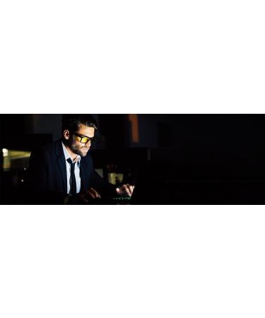 Gunnar Crystalline Haus Gaming Eyewear - Onyx/Crystalline | Optimize Eye Comfort & Style for Gamers - Buy Online on GoSupps.com