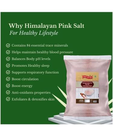 Okhli Musal Brand Ancient Premium Himalyan Pink Rock Salt Powder Sendha Namak Powder | Lahori Pahadi Namak Powder | Organic Himalayan Pink Rock Salt | Organic Rock Salt-400GM*1Pack - Buy Online on GoSupps.com