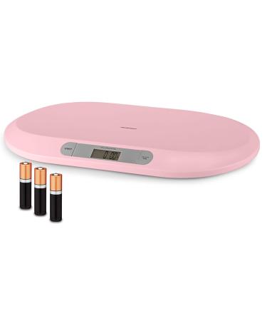BERDSEN Baby Scale 20kg | Precise Weight Measurement Memory Stable & Safe | Pink Color | Batteries Included - Kg/Lb/Oz - Buy Online on GoSupps.com