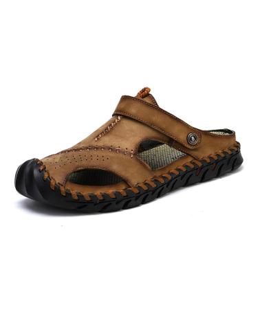 New big size men sandals summer casual beach slippers fashion sneakers breathable outdoor beach shoes (size: 44 code) B 44codes