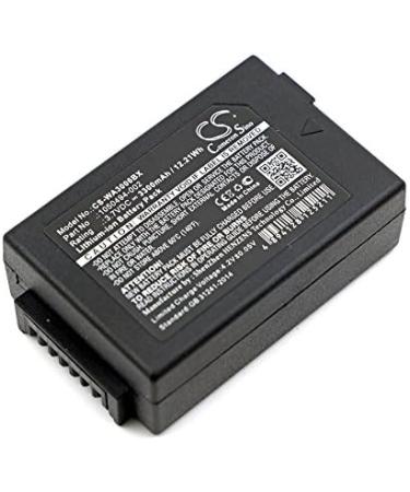 Replacement Battery for Psion Workabout Pro 7527S-G2/G3 & WorkAbout Pro C - 3300mAh 3.7V Compatible Part Numbers: 1050494 WA3006 WA3020 - Buy Online on GoSupps.com