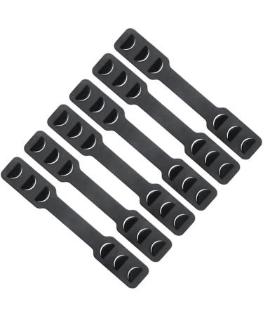 Zerodeko 18 Pack Ear Hook Buckle - Reusable Anti-Slip Ear Loops & Mask Clips for Kids - Black Extension Hooks 14.5x2.6cm - Buy Online on GoSupps.com