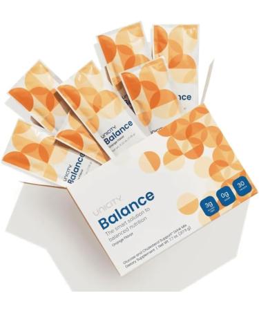 UNICITY BALANCE ORANGE - Stay Full Longer Slowing Carbohydrate Absorption (30 Packets). Helps Support a Healthy Digestive System and Keeps Your Body Well Maintained (30-Day Supply)