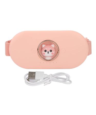 NATUDECO Electric Menstrual Heating Belt - 3 Heat Levels Portable Vibration & Hot Compress for Dysmenorrhea Relief | Buy Internationally - Buy Online on GoSupps.com