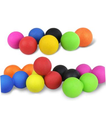 Magiclulu 3ST Massage Ball - Peanut Ball Acupressure & Yoga Roller for Body Relaxation Foot Massage & Gym Use - Buy Online on GoSupps.com