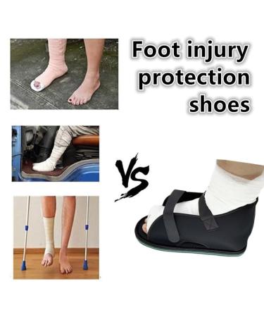 Post-Op Shoe for Broken Foot | Adjustable Medical Walking Shoe | Orthopedic Cast Shoes for Fractures & Foot Injuries - Large - Buy Online on GoSupps.com