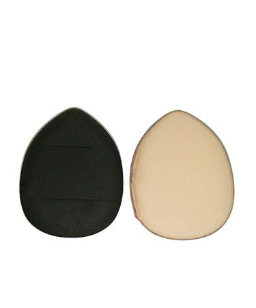 Verdant Touch Finger Puff Mini Finger Powder Puff Makeup Sponge Soft Concealer Blending Sponge for Body Cosmetic Foundation Black