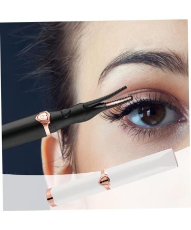 Heated Eyelash Curler Heated Eyelash Curler Electric Rechargeable Long Lasting Lash Curler for Makeup Black - Buy Online on GoSupps.com