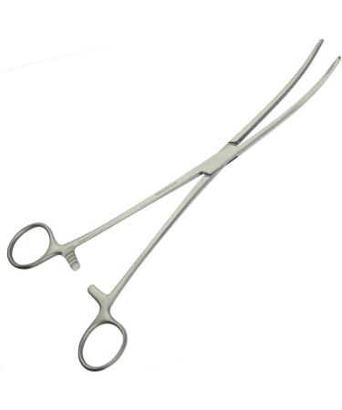 Buy May Long Clamp - 25 cm Serrated & Curved Tip Stainless Steel International Shipping Available - Buy Online on GoSupps.com