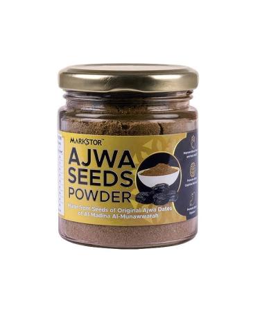Generic Ajwa Dates Seeds Powder 100 GM Pack Of 1 Nature's Multi-mineral Powerhouse High Fiber Content for Digestive Brain and Heart Health Nautral